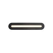 Kuzco Lighting Arco 24" Wide LED Bath Bar Black