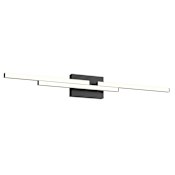 Kuzco Lighting Anello Minor 38" Wide LED Bath Bar - 120-277V Black