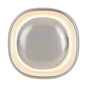 Kuzco Lighting Pebble 8" Tall LED Bathroom Sconce Chrome