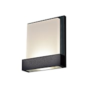 Kuzco Lighting Guide 7" Tall LED Wall Sconce Black