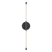 Kuzco Lighting Motif 26" Tall LED Wall Sconce Black