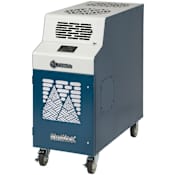 KwiKool Iceberg 13,850 BTU 115V Air Cooled Portable Air Conditioner Blue / White
