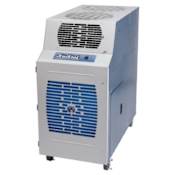 KwiKool 42,000 BTU 230V Commercial Air Cooled Portable Air Conditioner with Built-In Thermostat and Electronic Controls Blue / White