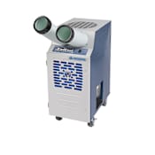 KwiKool 13,700 BTU 115V Commercial Air Cooled Portable Air Conditioner with Electronic Controls Blue / White