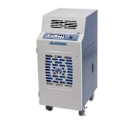 KwiKool 17,700 BTU 115V Commercial Water Cooled Portable Air Conditioner with Built-In Thermostat and Electronic Controls Blue / White