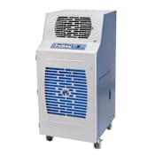KwiKool 42,000 BTU 230V Commercial Water Cooled Portable Air Conditioner with Built-In Thermostat and Electronic Controls Blue / White
