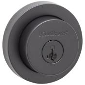 Kwikset Milan Single Cylinder Keyed Entry Deadbolt with SmartKey Matte Black