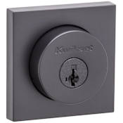 Kwikset Halifax Double Cylinder Keyed Entry Deadbolt with SmartKey Matte Black