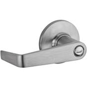 Kwikset Carson Grade 3 Privacy Door Lever Set Satin Chrome