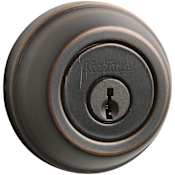 Kwikset Single Cylinder Deadbolt from the 780 Signature Series Venetian Bronze