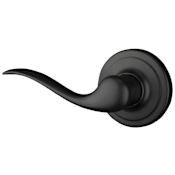 Kwikset Tustin Left Handed Non-Turning One-Sided Dummy Door Lever Matte Black