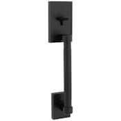 Kwikset Prava Sectional Handleset - Exterior Handle Only Matte Black
