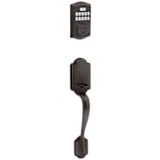 Kwikset Arlington Sectional Electronic Keyless Entry Exterior Pack Handleset with SmartKey Venetian Bronze