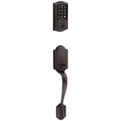 Kwikset Arlington Sectional Electronic Keyless Entry Exterior Pack Handleset with SmartKey Venetian Bronze
