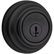 Kwikset 980 Single Cylinder Keyed Entry Deadbolt with SmartKey Matte Black