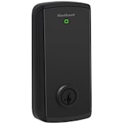 Kwikset Halo Touchscreen Keyless Entry Electronic Deadbolt with WiFi and Smartkey Matte Black