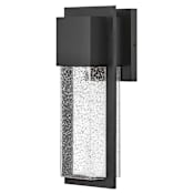 Lark Coastal Elements 16" Tall LED Outdoor Wall Sconce Black