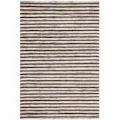 Lavin Rugs Sanika 2' x 3' Striped Indoor Rectangular Area Rug Blue / Ivory