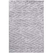 Lavin Rugs Pari 5-1/4' x 7-1/2' Chevron Indoor/Outdoor Rectangular Area Rug Gray