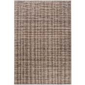 Lavin Rugs Pari 6-1/2' x 6-1/2' Striped Indoor/Outdoor Rectangular Area Rug Brown