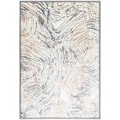 Lavin Rugs Fatima 9-3/4' x 13-1/4' Abstract Indoor Rectangular Area Rug Black / Beige