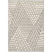 Lavin Rugs Forza 9-3/4' x 13-1/4' Striped Indoor/Outdoor Rectangular Area Rug Gray