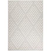Lavin Rugs Forza 5-1/4' x 7-1/2' Geometric Indoor/Outdoor Rectangular Area Rug Gray