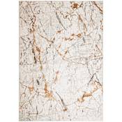 Lavin Rugs Zaria 7-3/4' x 10-3/4' Abstract Indoor Rectangular Area Rug Beige / Gray