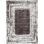 Lavin Rugs Ayda 9-3/4' x 13-1/4' Border Indoor Rectangular Area Rug Black