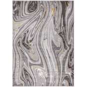 Lavin Rugs Ayda 9-3/4' x 13-1/4' Abstract Indoor Rectangular Area Rug Gray