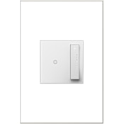 Legrand adorne sofTap Wireless Master Multi-Location True-Universal Dimmer Switch Wall Control - Compatible with All Lighting - White White