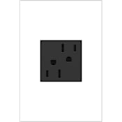Legrand adorne 15 Ampere Tamper-Resistant Electrical Outlet Graphite