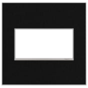 Legrand adorne Real Materials 2-Gang Light Switch / Outlet Cover Wall Plate Black Stainless