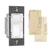 Legrand radiant Single-Pole/3-Way Fan Speed Wall Control Tri-Color