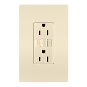 Legrand radiant with Netatmo 15 Ampere Tamper Resistant Smart Electrical Outlet Light Almond