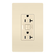 Legrand radiant with Netatmo 20 Ampere Tamper Resistant Smart Electrical Outlet Light Almond
