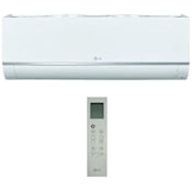 LG 12,000 BTU Cooling Mini Split Wall Mount Indoor Unit with Quiet Design and Self Cleaning Coil White