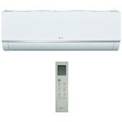 LG 24,000 BTU Cooling Mini Split Wall Mount Indoor Unit with Quiet Design and Automated Operation White