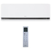 LG 9,000 BTU Cooling Mini Split Wall Mount Indoor Unit with Quiet Design and Air Flow Options White