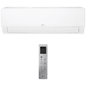 LG 9,000 BTU Cooling / 10,900 BTU Heating Mini Split Wall Mount Indoor Unit with Quiet Design and Automated Operation White