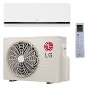 LG 12K BTU Cooling / 13K BTU Heating 25.5 SEER2 Single Zone Wall Mount Mini Split System with (1) 12K BTU Indoor Unit White