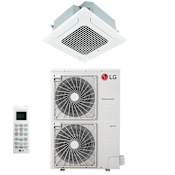 LG 42K BTU Cooling / 48K BTU Heating 21.5 SEER2 Single Zone Ceiling Cassette Mini Split System with (1) 42K BTU Indoor Unit White