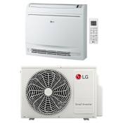 LG 12K BTU Cooling / 14K BTU Heating 19.7 SEER2 Single Zone Floor Console Mini Split System with (1) 12K BTU Indoor Unit White