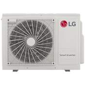 LG 24,000 BTU Cooling / 24,600 BTU Heating Three Zone Mini Split Condenser Unit with Inverter Technology and Gold Fin Protection White