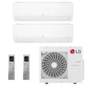 LG 30K BTU Cooling / 32K BTU Heating 22 SEER2 Two Zone Wall Mount Mini Split System with (2) 15K BTU Indoor Units White