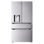 LG 36 Inch Wide 28.6 Cu. Ft. Energy Star Certified Fingerprint Resistant French Door Refrigerator PrintProof Stainless Steel