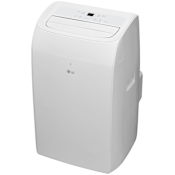 LG 8,350 BTU 115V Portable Air Conditioner White