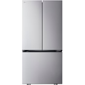 LG 36 Inch Wide 26.5 Cu. Ft. Energy Star Certified Fingerprint Resistant French Door Refrigerator PrintProof Stainless Steel
