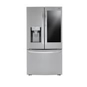 LG 36 Inch Wide 29.7 Cu. Ft. Energy Star Rated French Door Refrigerator with InstaView Stainless Steel
