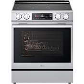 LG 30 Inch Wide 6.3 Cu. Ft. Free Standing Fingerprint Resistant Induction Range PrintProof Stainless Steel